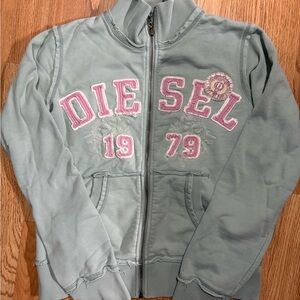 Diesel zip up hoodie